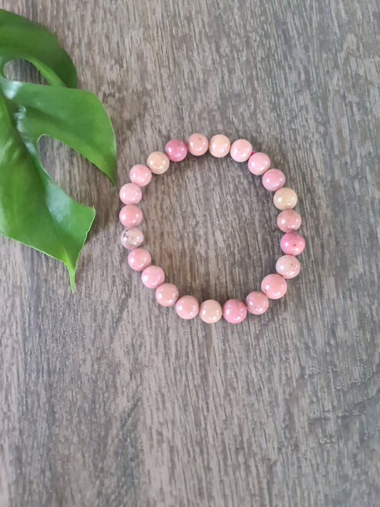 Rhodonit Kugelarmband