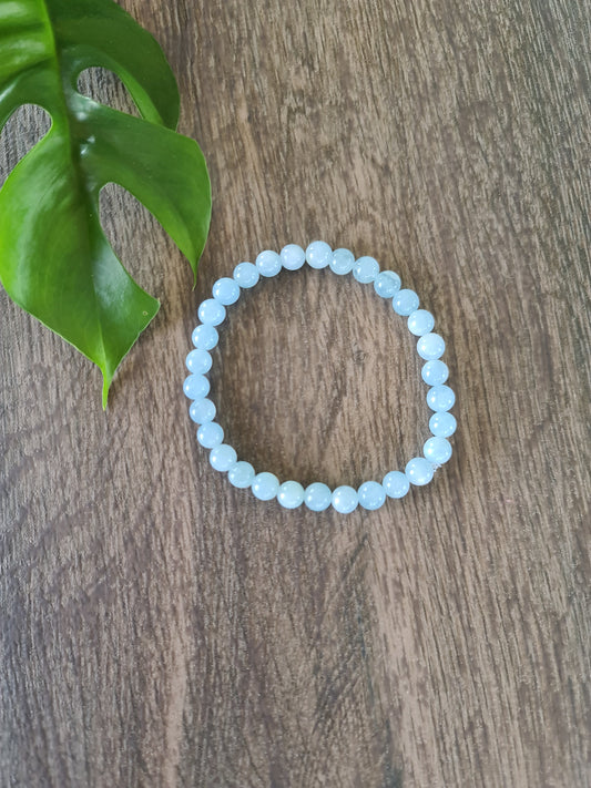 Aquamarin Kugelarmband